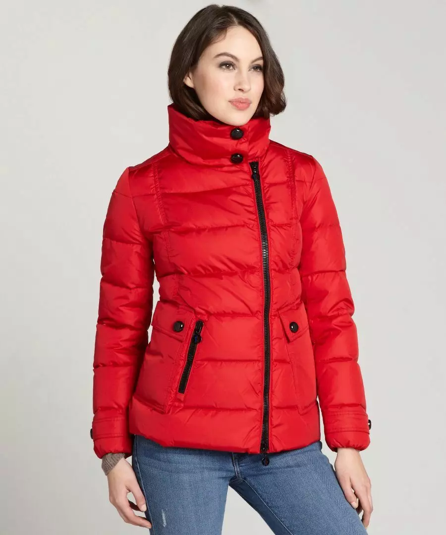 Jaket Wanita Musim Dingin (132 Gambar): Model Mode Musim Dingin 2021, Olahraga, Dengan Bulu, Cara Memilih 452_71