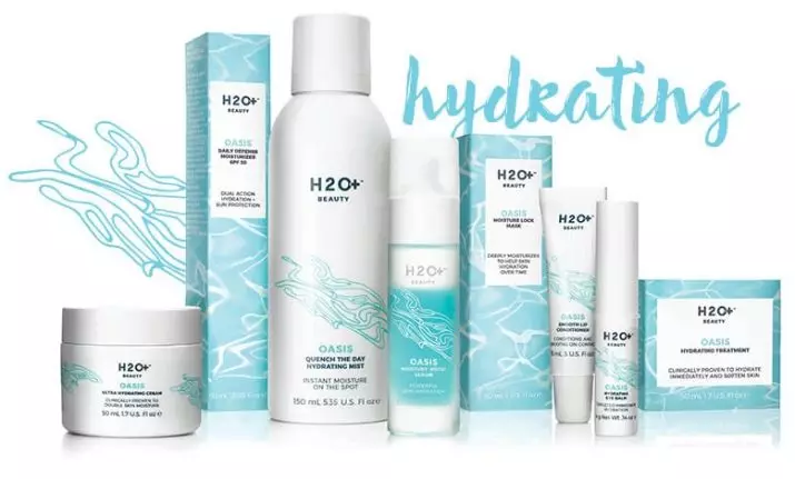 Kosmeetika H2O +: toodete, plusse ja miinuste ülevaade, valik ja ülevaated 4542_13