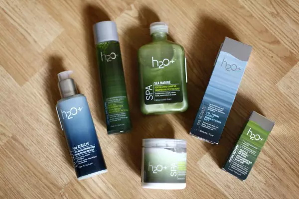 Kozmetika H2O +: Prehľad produktov, klady a nevýhody, výber a recenzie 4542_2