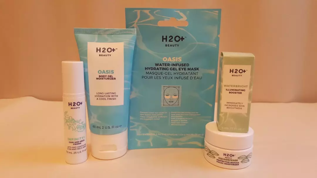Kosmetik H2O +: Oversigt over produkter, Fordele og ulemper, Valg og anmeldelser 4542_3