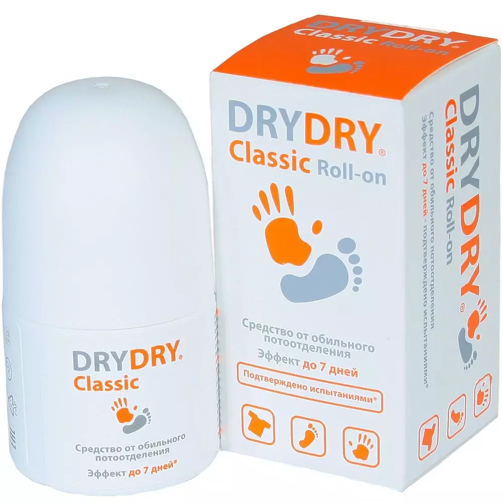 Дезодоранти Dry Dry (34 фото): види антиперспірантів, інструкція із застосування. Чи небезпечний склад дезодорантів? Відгуки лікарів 4546_9