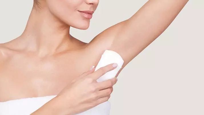 Clasificación de desodorantes das mulleres: os mellores desodorantes da suor e do cheiro para as mulleres, a mellor especie sólida e outra, opinións de usuario: que mellor protexe da suor 4549_3