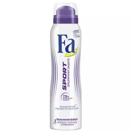 დეოდორანტი FA: Ball Deodorants გარეშე ალუმინის მარილები, sprays-antiperspirants 