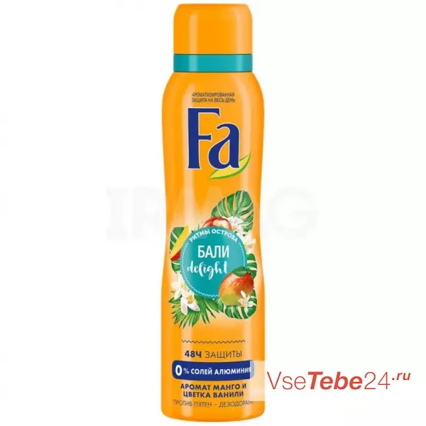 Deodorant FA: Bhora Deodoronts pasina aluminium Saltts, sprays-antiperspirants 