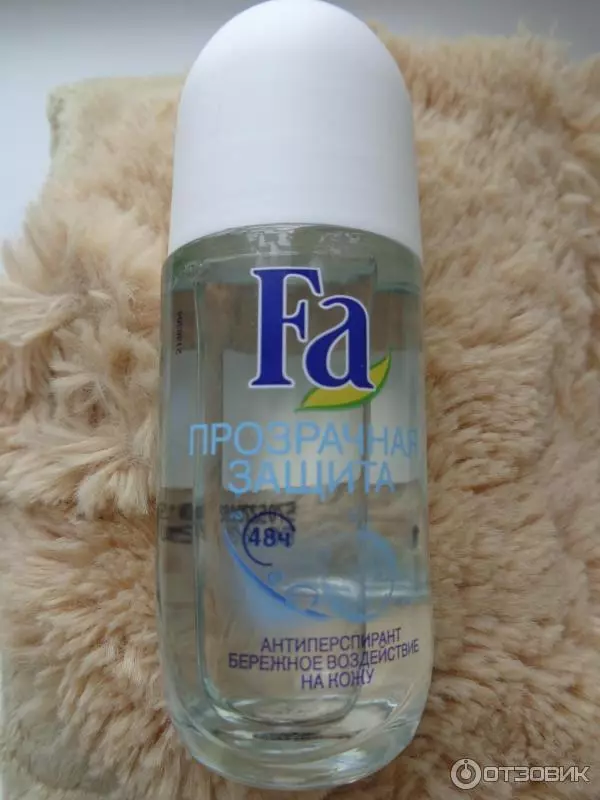 Deodorant Fa: Deodoranti tal-ballun Mingħajr melħ tal-aluminju, sprejs-antiperspirants 