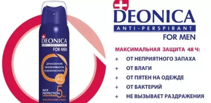 Dedorarant denica (Zithunzi 32): Deodorants a mpira-antioderpirants kwa amayi ndi zina, kapangidwe kake. Ndemanga 4571_14