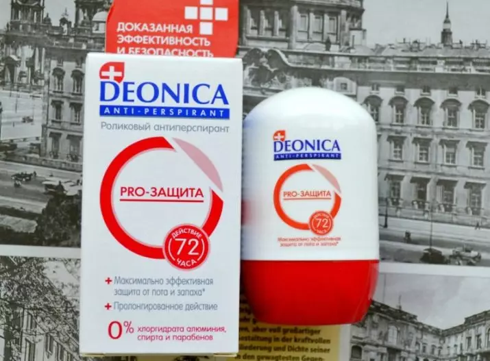 除臭剂Deonica（32张）：球除臭剂 - 妇女和其他产品的止汗剂，其成分。评论 4571_21