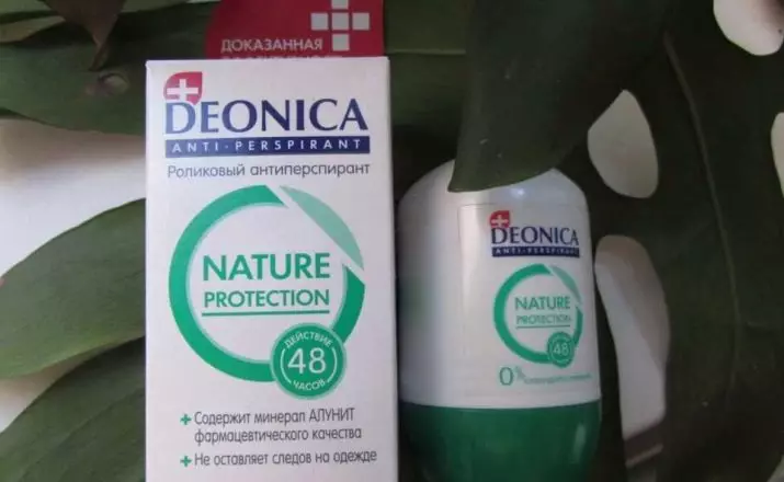 Deodorants DEICA (32 Grianghraif): Deodorants Ball-antiperspirants do mhná agus táirgí eile, a chomhdhéanamh. Athbhreithnithe 4571_30