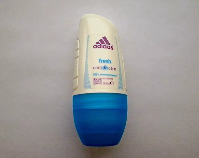 qadın və kişi top və digər dezodorantlar-antiperspirants: Adidas dezodorantlar. Hazır və Climacool, Ice Dive və digər variantları alın. Rəylər 4572_22