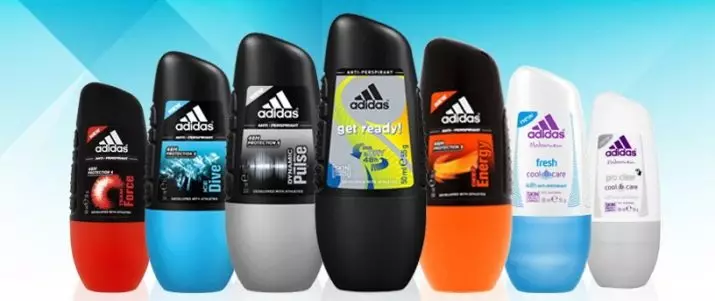 deodorants Adidas: femra dhe topa burrave dhe të tjera deodorants-antiperspirants. Të marrë të gatshme dhe ClimaCool, Ice Dive dhe opsione të tjera. Shqyrtime 4572_40