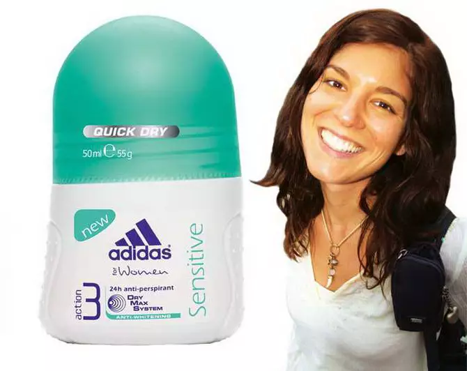 Adidas Deodorants: Bayan ve erkek topları ve diğer deodorantlar-antiperspirants. Hazır olun ve tırmanma, buz dalışı ve diğer seçenekler. Yorumlar 4572_5