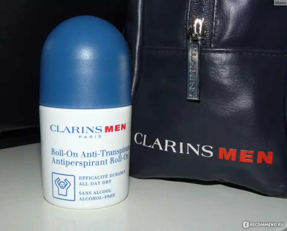 Clarins Dezodorantas: Moterų ir vyrų gamykla, Eausourcante, Antiperspirant - Stick ir Universal Ball Deodorantas kūnui 4594_12
