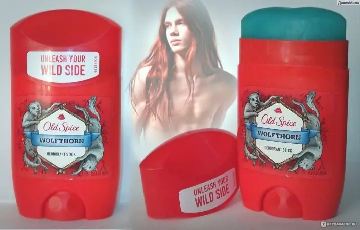 Deodorantit Old Spice (22 kuvaa): Spraysin ja kiinteän antiperspiranssin koostumus miehille ja naisille, Wolfthorntyypit ja Whitewater, miesten deodoranttien tuoksut 4597_15