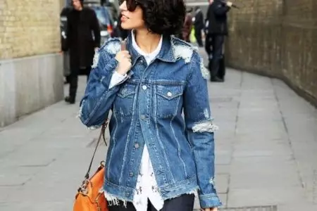Women's Denim Jackets (144 Billeder): Fashion Jeans 2021, Stilfulde Modeller 460_10