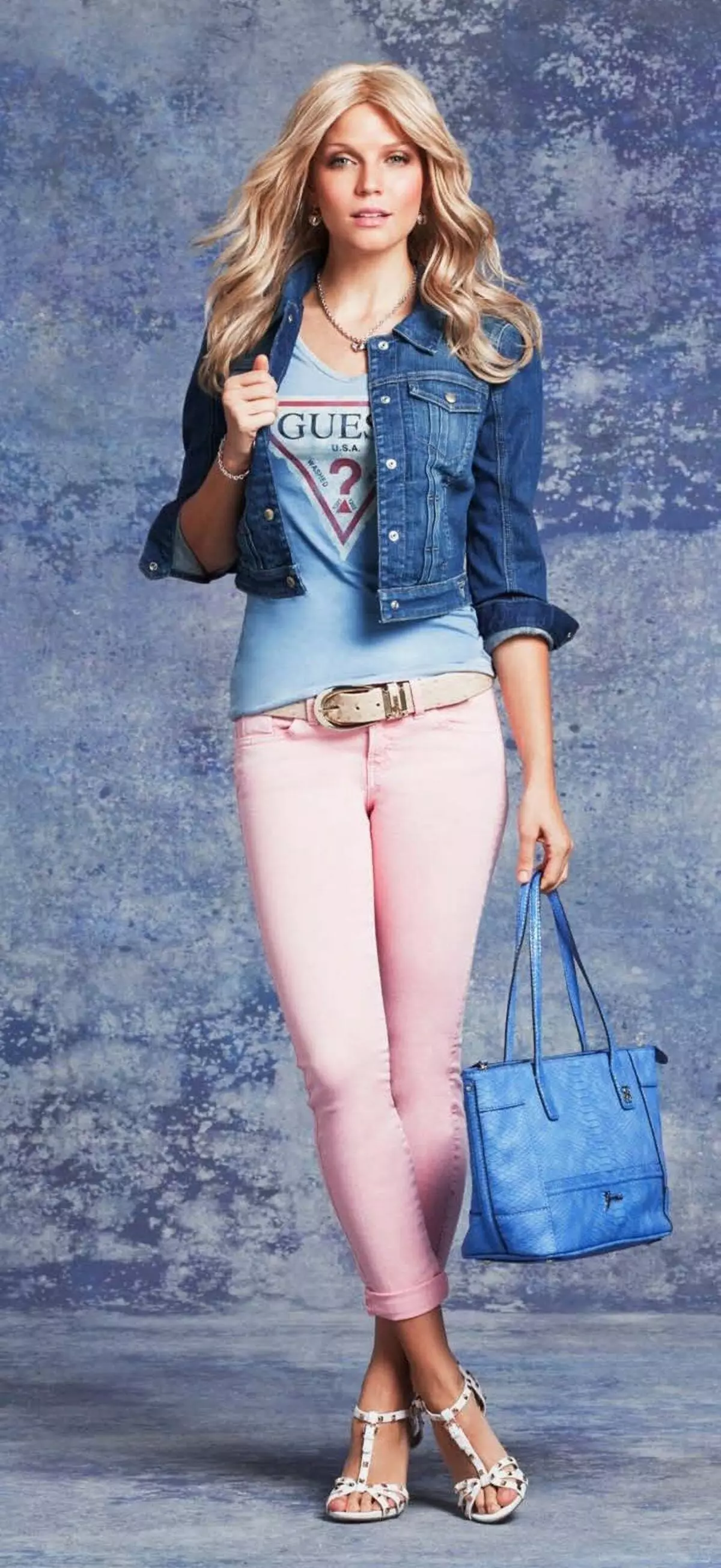 Giacche denim da donna (144 foto): Jeans moda 2021, modelli eleganti 460_124