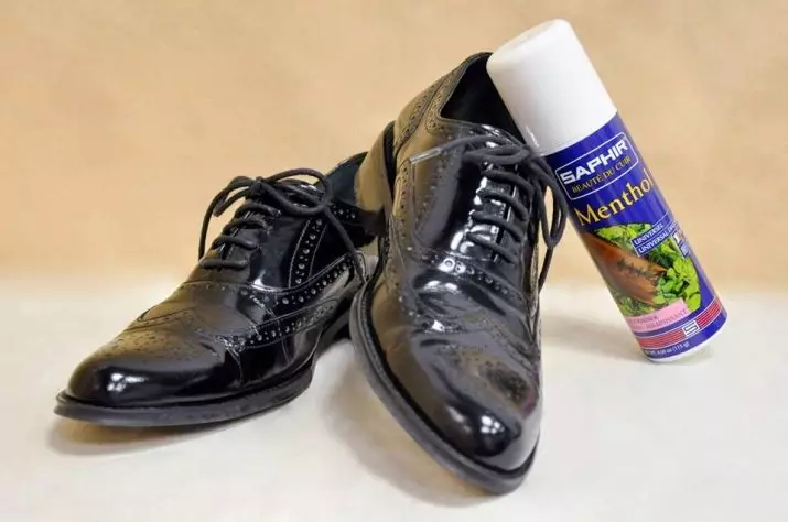 Deodorants para sa mga sapatos: nangangahulugan mula sa Salton amoy at 