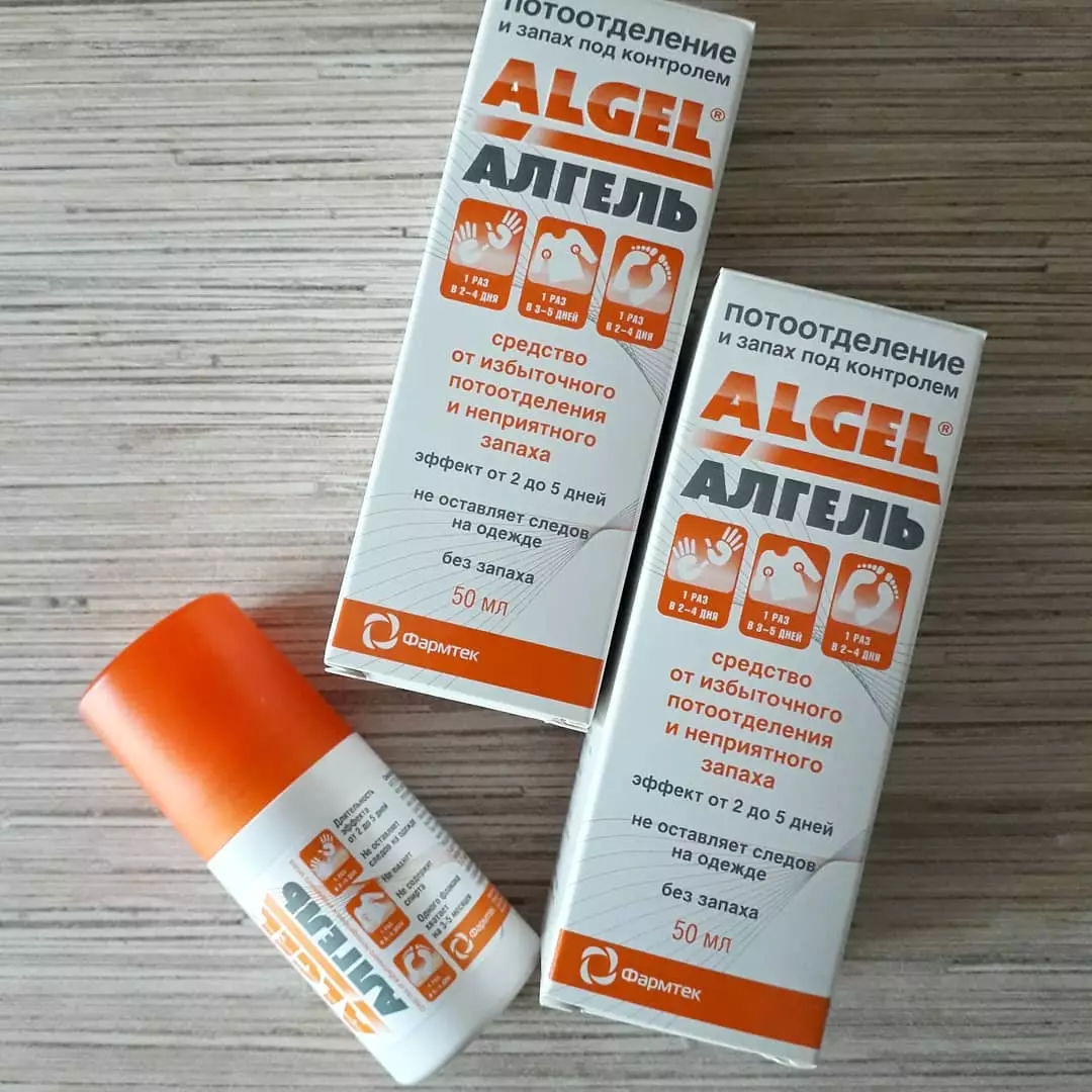 Algel Deodorans: Antiperspirant 