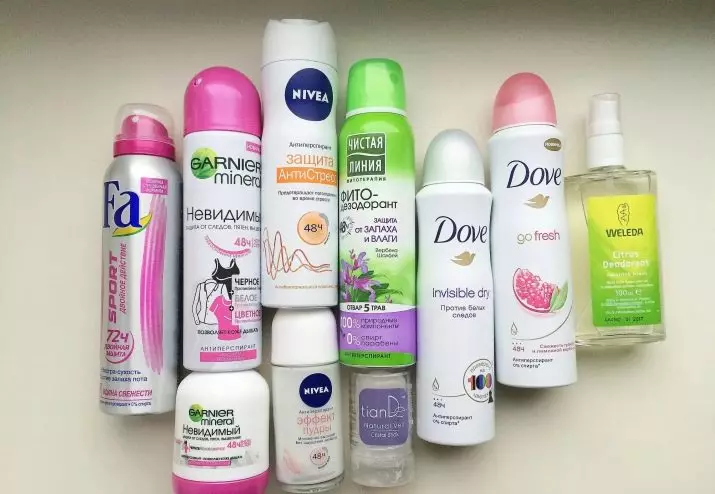 محفوظ deodorant: خواتین کی صحت کے لئے کیا deodorant سب سے زیادہ نقصان دہ ہے؟ پسینہ سے مؤثر خاتون antiperspirants کے بہترین برانڈز. کس طرح منتخب کریں؟ 4647_10