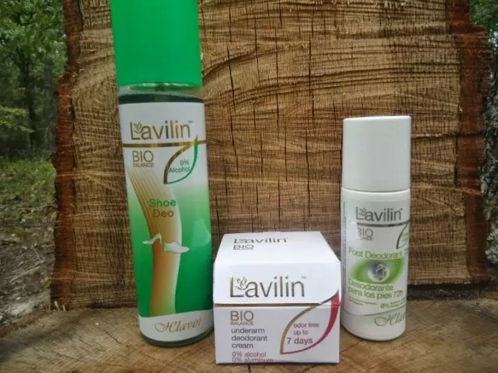 Lavilin Deodorant: Berhevoka antiperspirant û armpitermê armpit, nirxandina doktoran 4653_4