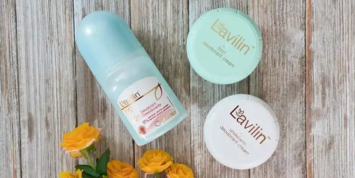 Lavilin deodorant: ઇઝરાયેલી એન્ટીપરસ્પિરન્ટ અને આર્મપીટ ક્રીમ, ડોકટરોની સમીક્ષાઓની રચના 4653_6