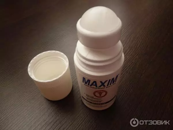 Maxim Deodorant: The composition of the antiperspirant and instructions for its use, reviews doctors 4660_13