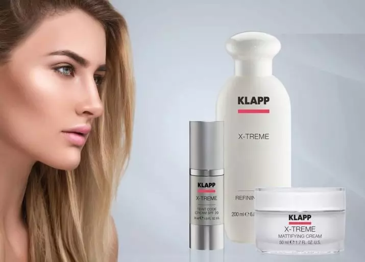 Kozmetika Klapp: Njemačka profesionalna kozmetika za lice i tijelo, recenzije kozmetičara 4661_25