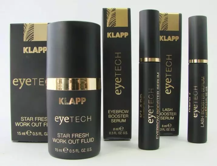 Kozmetika Klapp: Njemačka profesionalna kozmetika za lice i tijelo, recenzije kozmetičara 4661_26