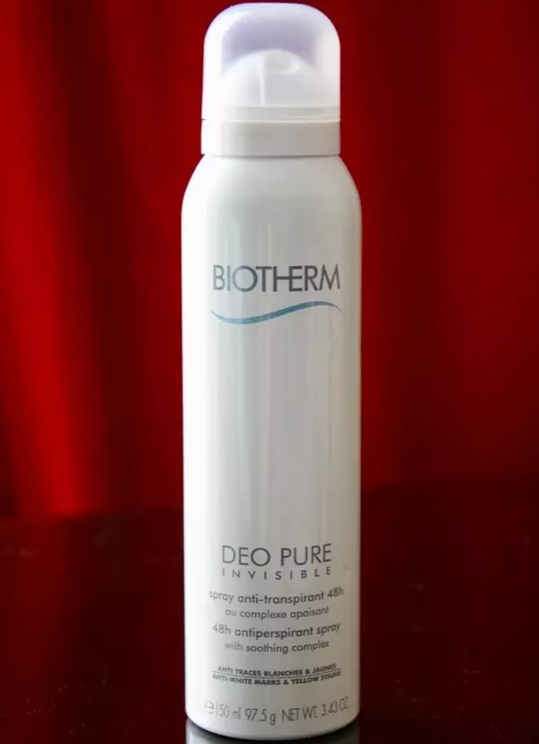 Desodorante Biotherm: Visão geral de antiperspirantes de rolos femininos e masculinos sem álcool, desodorantes - Canto, sprays e outros. Dicas para escolher 4664_13