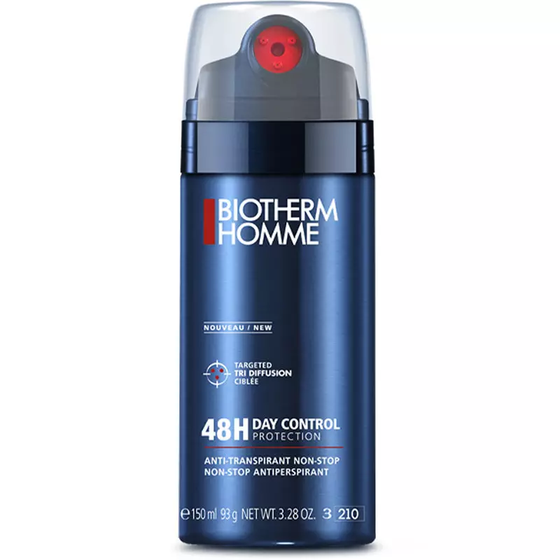 Dị khử mùi Biotherm: Tổng quan về chất chống mồ hôi nữ và nam không có rượu, chất khử mùi - tán cây, thuốc xịt và những người khác. LỜI KHUYÊN LỰA CHỌN 4664_7