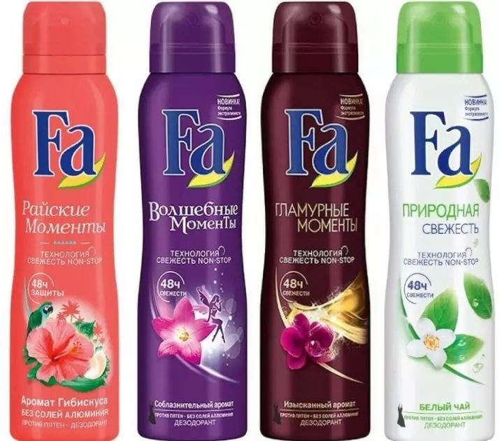 Keha deodorant: füüsiliste naiste parfüümi deodorandid kehahoolduse jaoks. Kuidas valida deodorandi kreemi ja deodorant pihusti? 4674_19