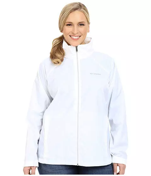 Bijele jakne (37 fotografija): Ženski modeli, s onim što nositi 468_3