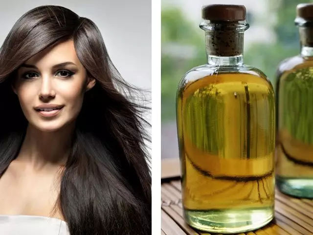 面膜从油的头发：使组合物在家里必不可少的提取物，蜂蜜和鸡蛋的卷发，评论成长 4777_7