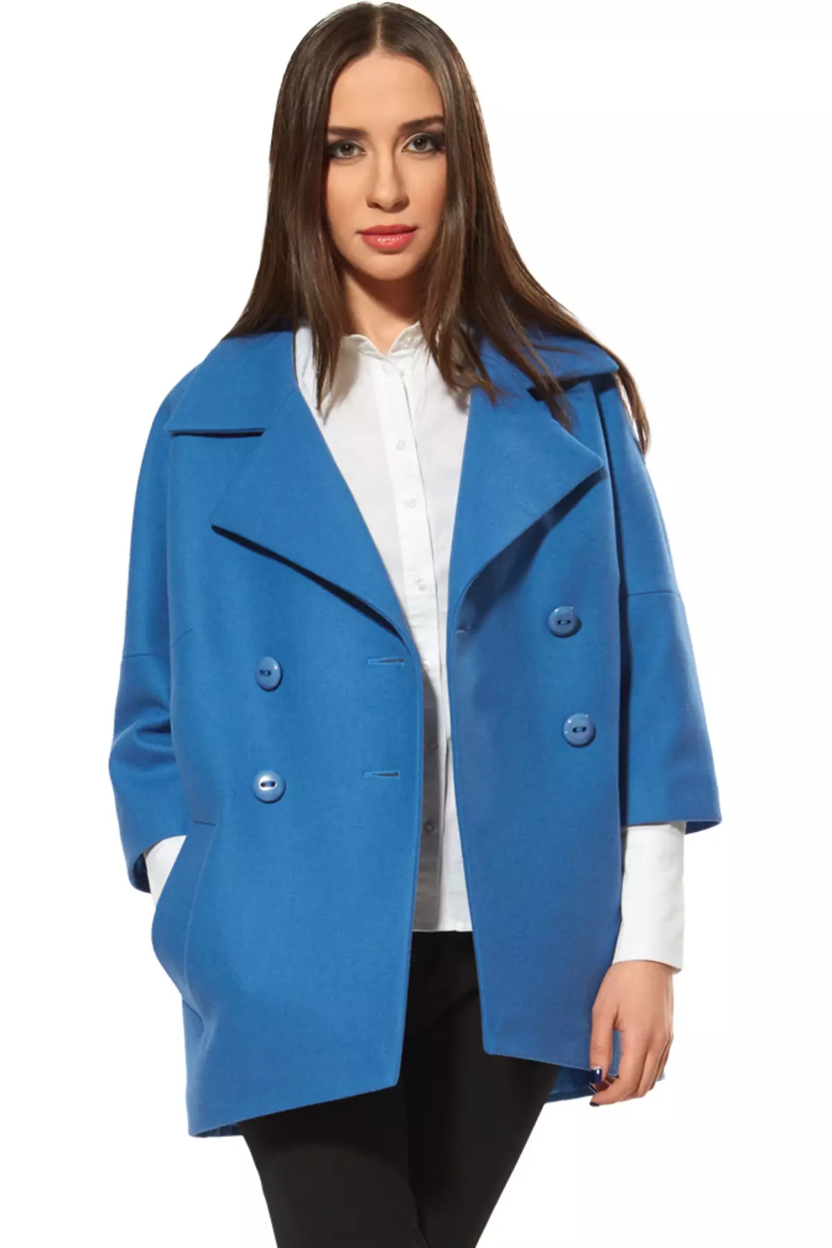 Coat-kabát (36 fotók): A tavaszi szezon divatos valya modelljei 2021, Női kabát kabát formájában 478_26