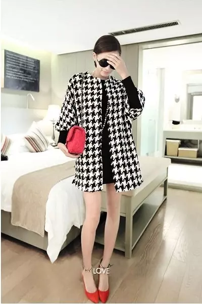 Coat-Jacket (36 wêne): Modelên Valya yên Fashionable yên demsala biharê 2021, kincê jinan di forma qîzikê de 478_34