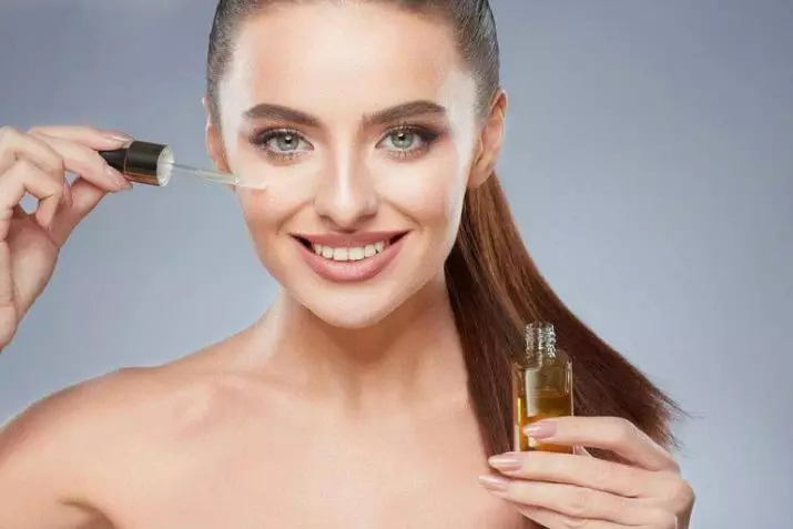 Olie van rimpels: wat voor soort cosmetische essentiële oliën helpen met rimpels op de huid van het gezicht en in het gebied rond de ogen? 4831_22