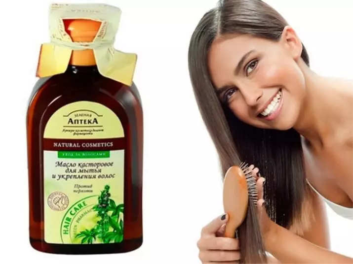 Castor Hair Oil (20 billeder): Metoder til påføring af en rayan og ricinusolier til hårvækst derhjemme, anmeldelser 4845_2
