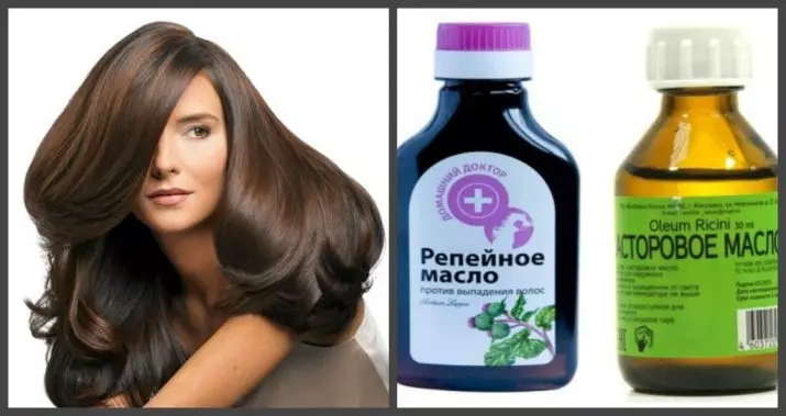 Odpuzovat vlasy (40 fotografií): Použití olejových masek. Jak správně aplikovat doma? Recenze před a po 4849_32