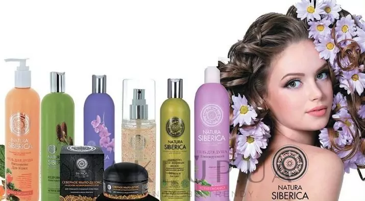 Cosmetics Natura Siberaca: Organicy teuteuga ma faaletonu agavale agavale mai le tagata gaosi oloa. Iloiloga o cosmetologists 4850_7