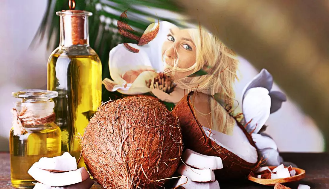 美容中的椰子油：这种化妆品适用于皮革，睫毛和指甲，福利和评论 4861_7