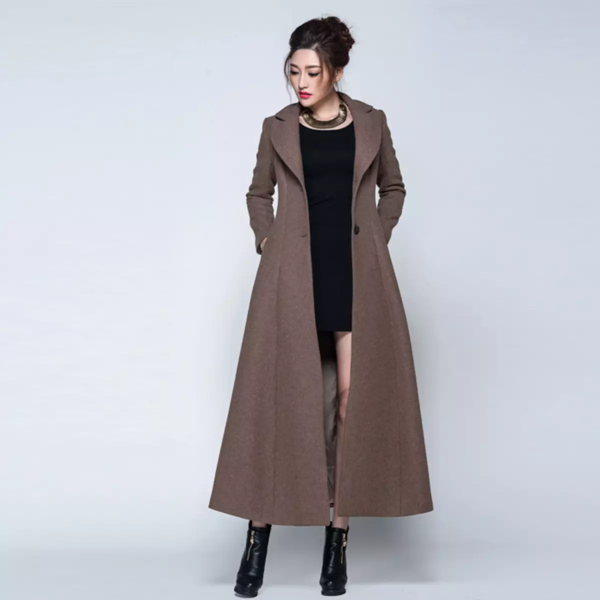 Primavera Coat (55): Modelli donna elegante, Collezione 2021, Cappotto Demi-Stagione alla moda 486_22