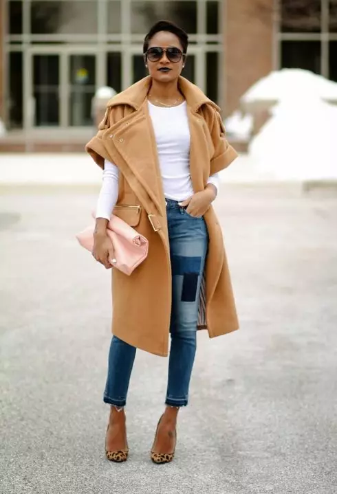 Primavera Coat (55): Modelli donna elegante, Collezione 2021, Cappotto Demi-Stagione alla moda 486_7