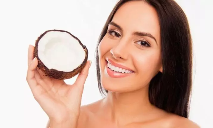 Kokosų aliejaus efektyvumas ir naudojimas veidui (48 nuotraukos): produkto taikymas namuose ir veido kaukės nauda, ​​kosmetologų apžvalga 4879_27