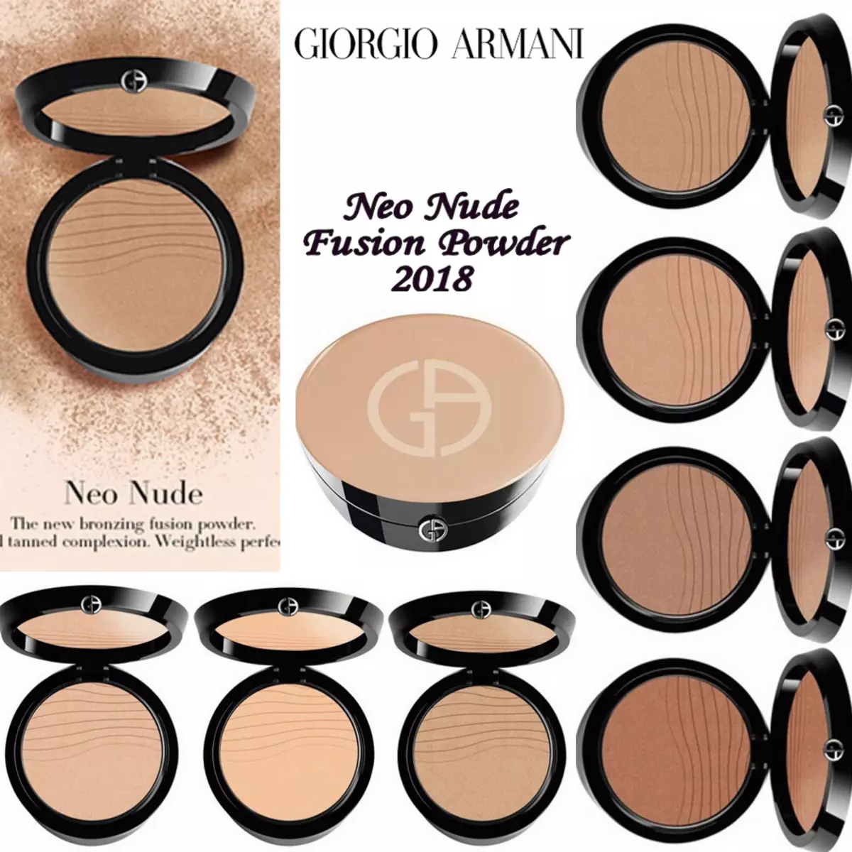 Cosmetics Giorgio Armani: Adolygiad o Cosmetics Addurnol, Manteision ac Anfanteision, Dewis 4906_11