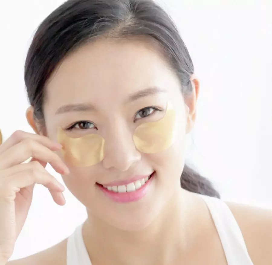 Koreanska ögonplåster: betygsätta de bästa patcherna från Korea, fläckar från ödem och anti-aging, från rynkor och påsar under ögonen 4961_3