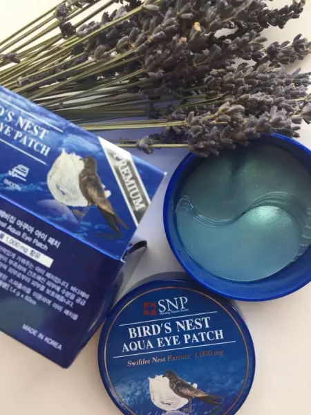 Patch SNP: Avèk kwi nich ekstrè alantou Kore di, Nich Bird Aqua ak Gold kolagen an, Reviews 4964_21