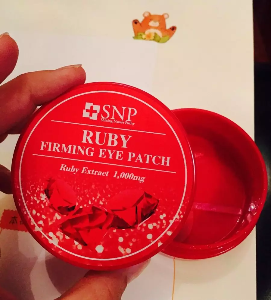 SNP Patches: Með Leður Nest Extract í kringum Kóreu, Bird's Nest Aqua og Gold Collagen, Umsagnir 4964_7