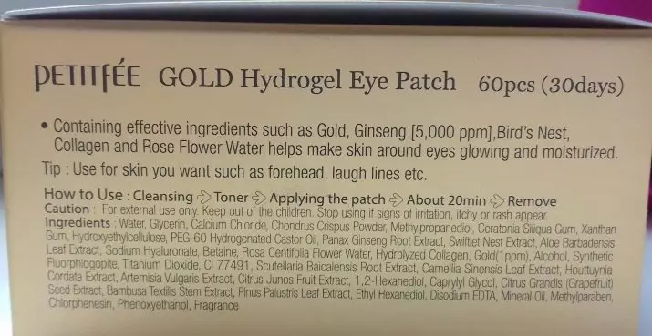 Sådan bruger du Hydrogel Eye Patches? Sådan opbevares og hvor meget at holde? Regler for brug af gelplaster 4974_6