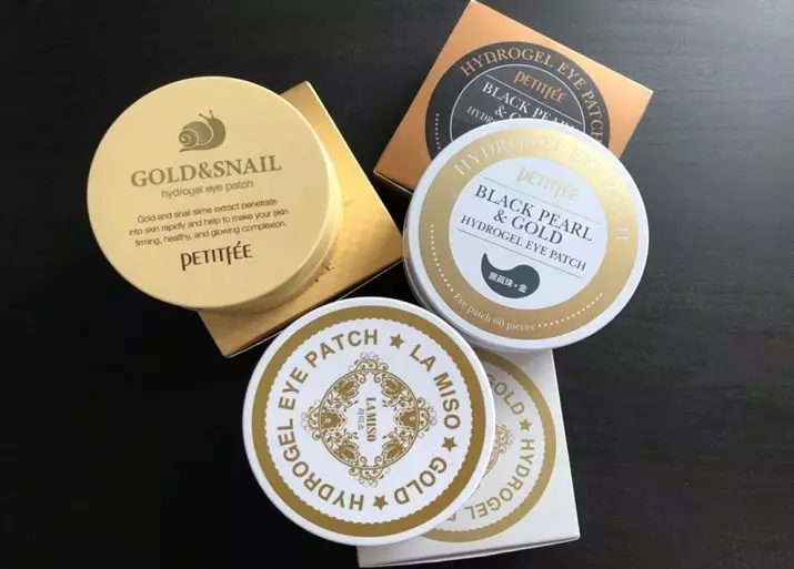 Korejske zakrpe (39 fotografija): Najbolja kozmetika sa algama iz Koreje, odaberite za bradu i sa placenta, petitfee Gold & Puž i ostale marke. Kako koristiti? Recenzije recenzije 4976_7