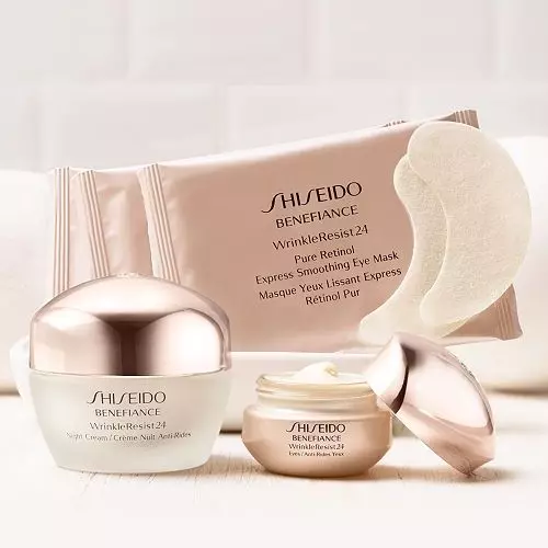 Patches Shiseido: patches kanggo mripat karo muput retinol sing bisa diceret lan ringkesan produk liyane. Ulasan 4994_9