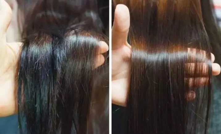 Estel Hair Serum: Methode der Anwendung von Luminiser und Whey-Schleier 
